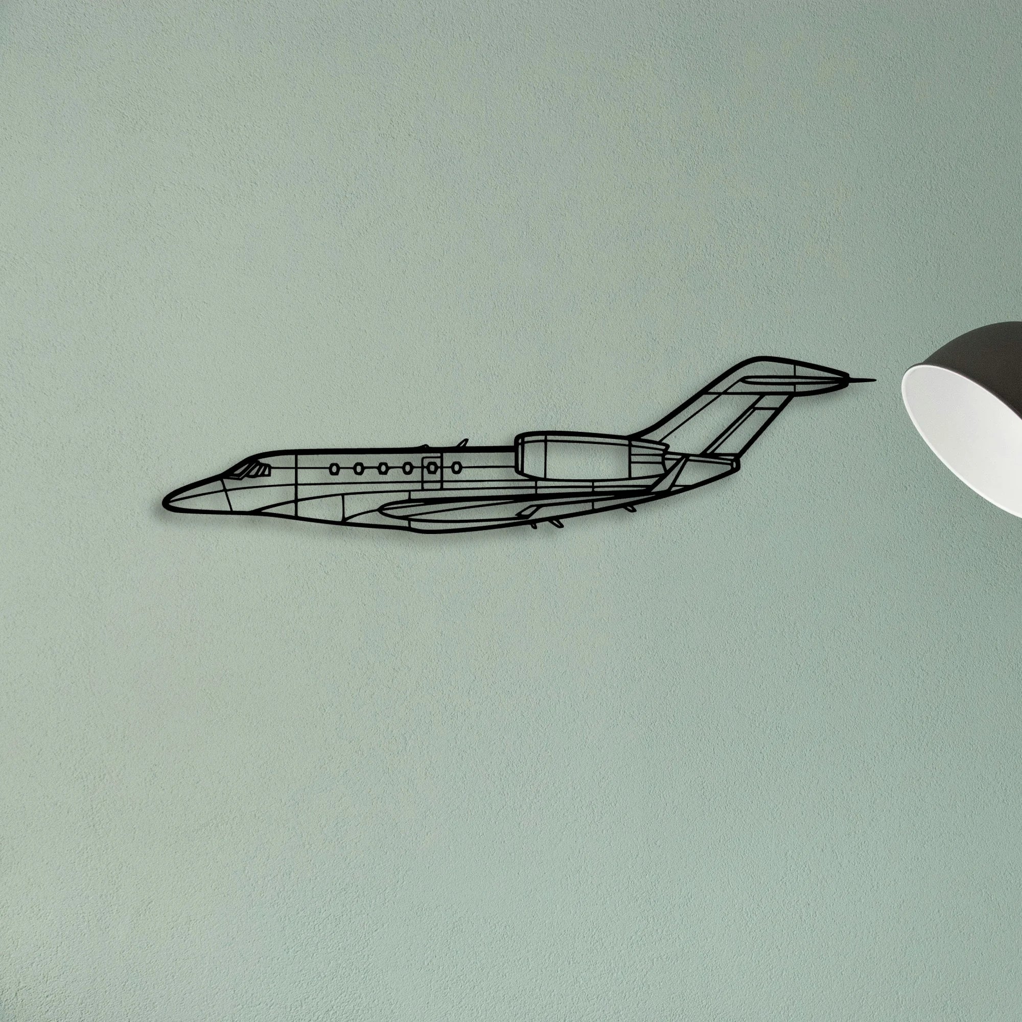 Super Petrel Ls 2 Classic Aircraft Silhouette Metal Wall Art - Tinvibe