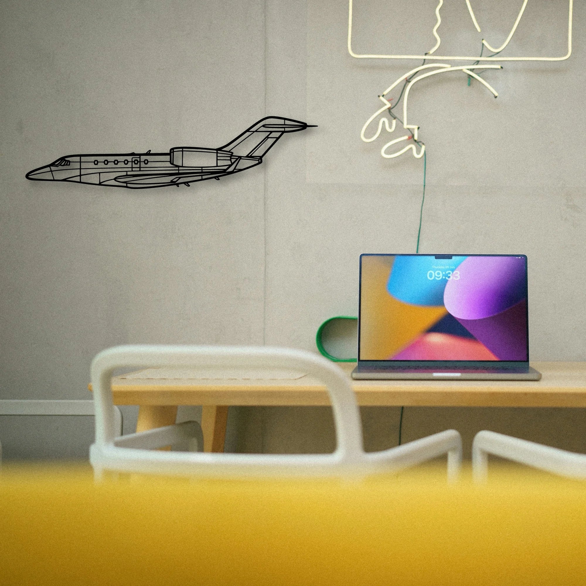 Super Petrel Ls 2 Classic Aircraft Silhouette Metal Wall Art - Tinvibe