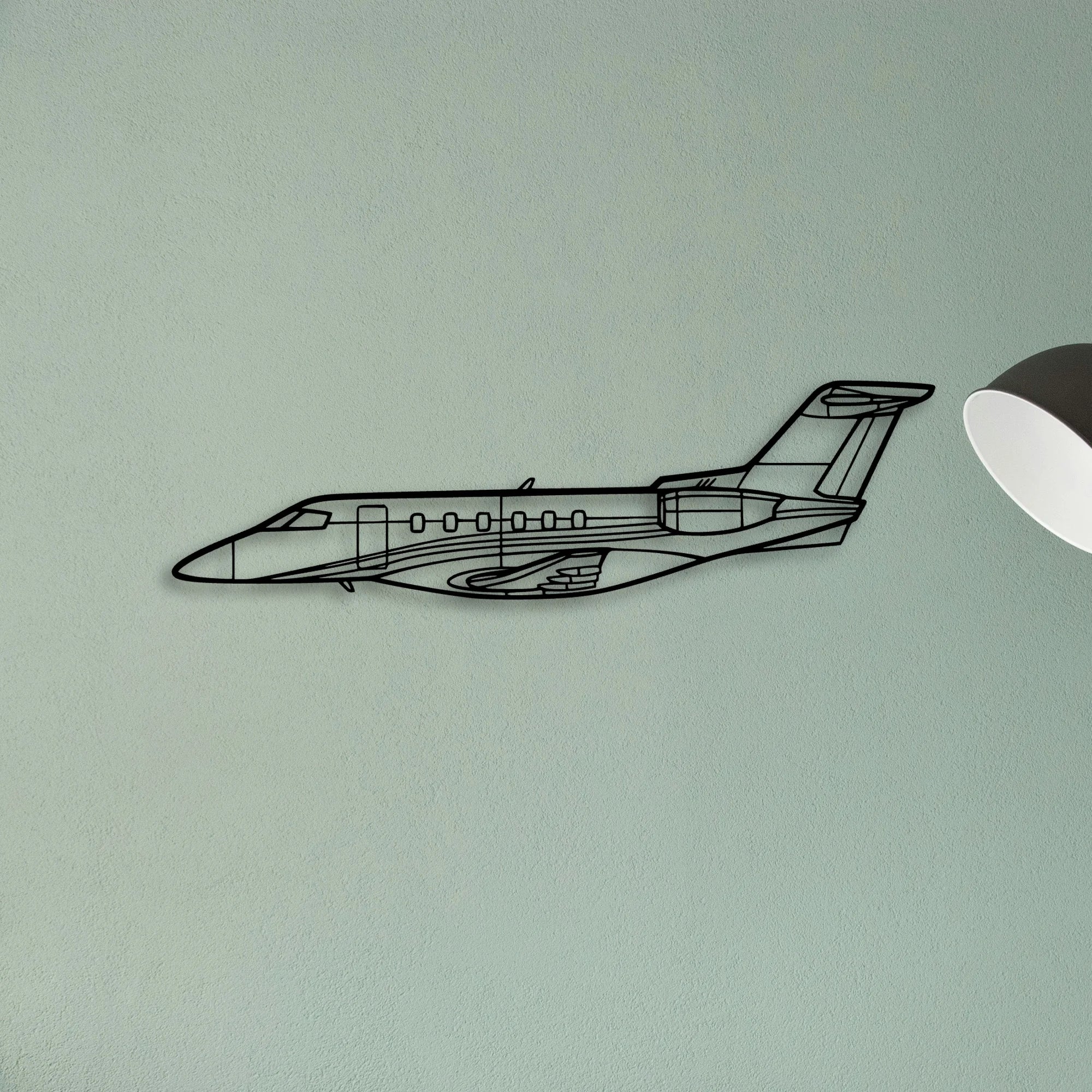 Super Petrel Ls Classic Aircraft Silhouette Metal Wall Art - Tinvibe