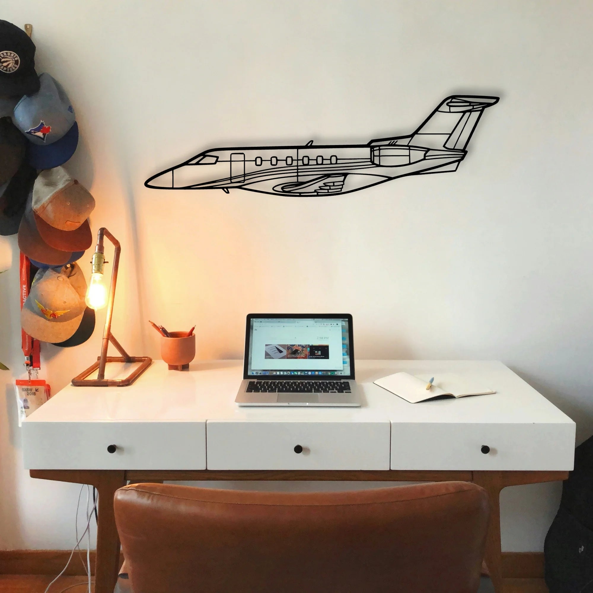 Super Petrel Ls Classic Aircraft Silhouette Metal Wall Art - Tinvibe