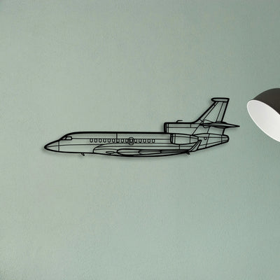Super Scorpion Classic Aircraft Silhouette Metal Wall Art - Tinvibe