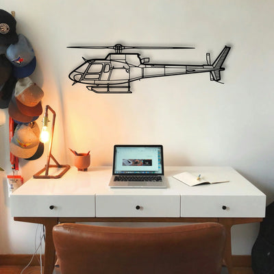 T 6G Texan 2 Classic Aircraft Silhouette Metal Wall Art - Tinvibe