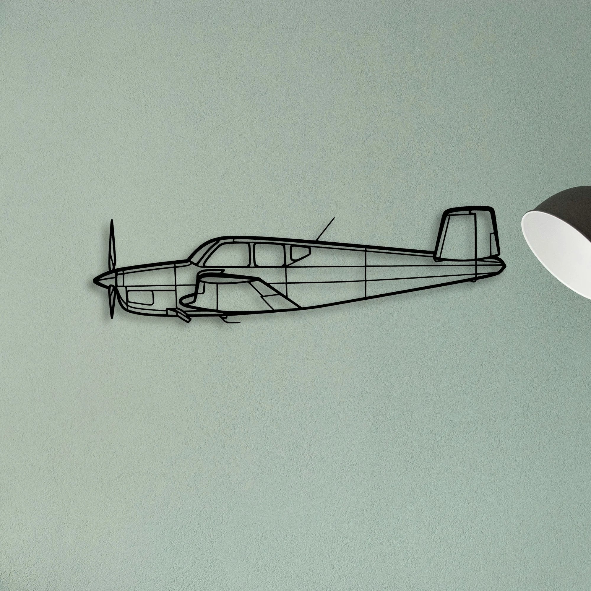 Ta 152H 1 Classic Aircraft Silhouette Metal Wall Art - Tinvibe