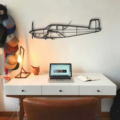 Ta 152H 1 Classic Aircraft Silhouette Metal Wall Art - Tinvibe