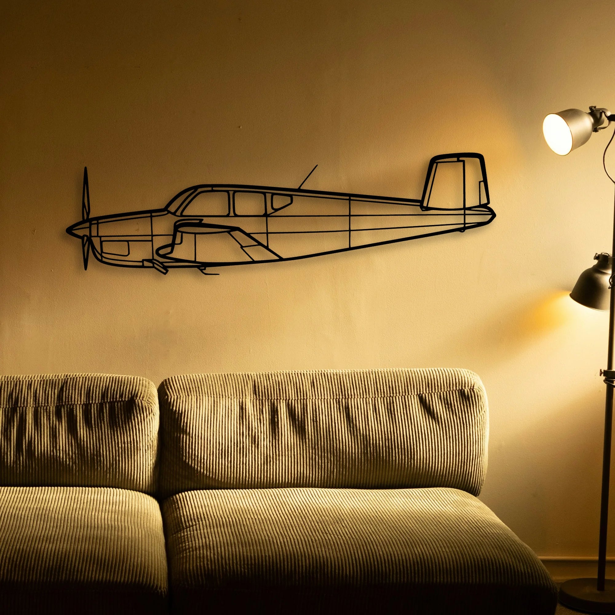 Ta 152H 1 Classic Aircraft Silhouette Metal Wall Art - Tinvibe