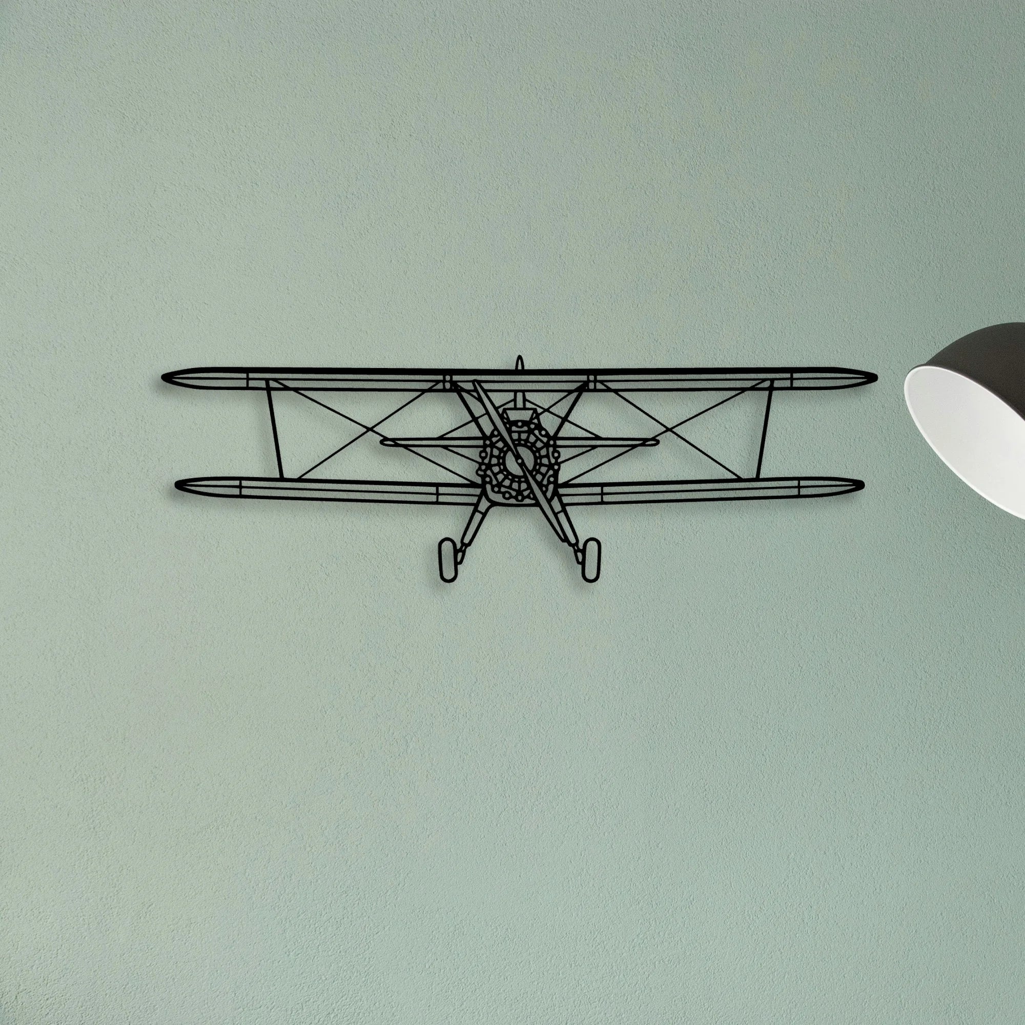 Ta 4J Skyhawk Classic Aircraft Silhouette Metal Wall Art - Tinvibe