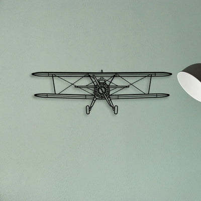 Ta 4J Skyhawk Classic Aircraft Silhouette Metal Wall Art - Tinvibe