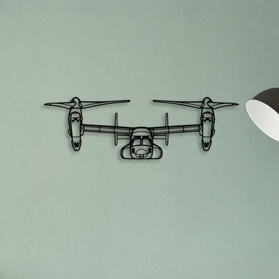 Tbm 3N Avenger Classic Aircraft Silhouette Metal Wall Art - Tinvibe
