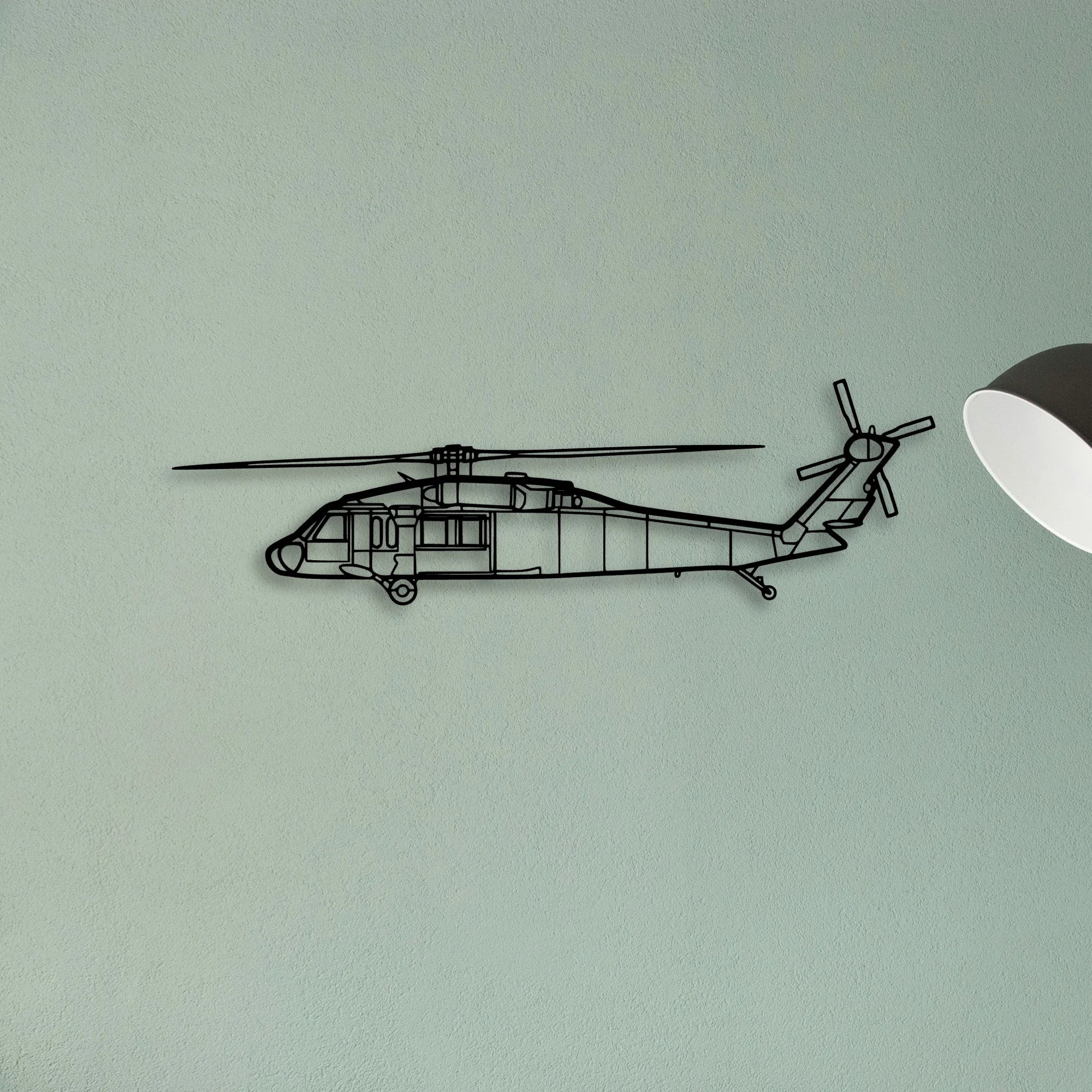 Tbm 3N Classic Aircraft Silhouette Metal Wall Art - Tinvibe