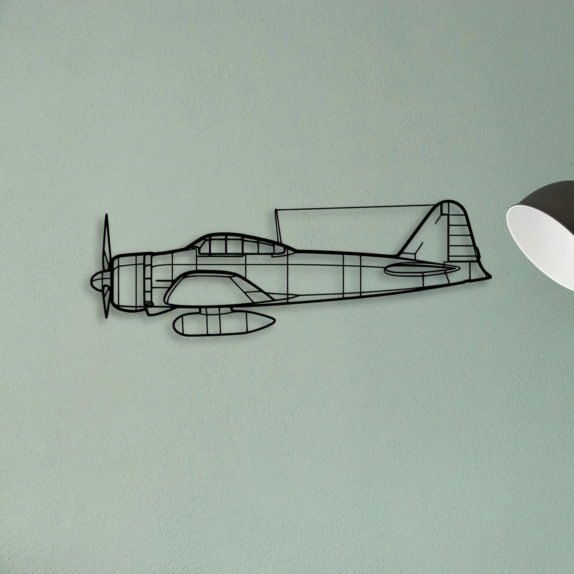 Tbm 700B Classic Aircraft Silhouette Metal Wall Art - Tinvibe