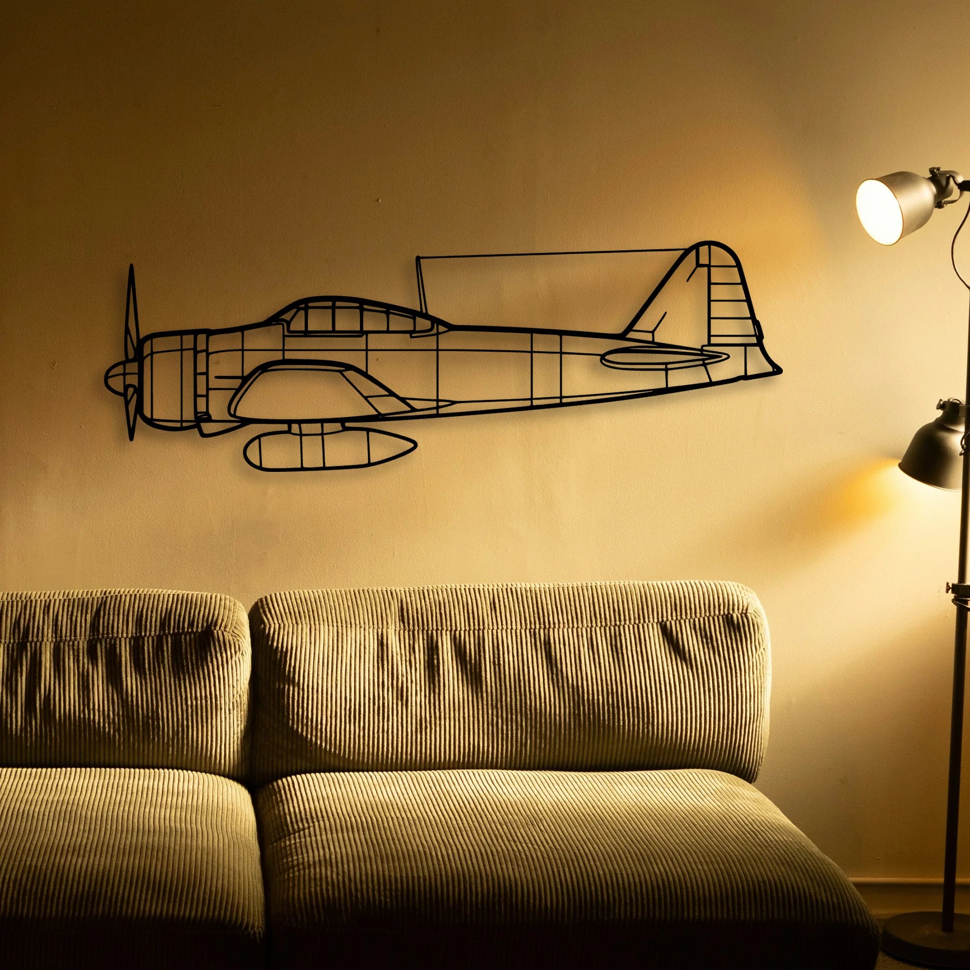 Tbm 700B Classic Aircraft Silhouette Metal Wall Art - Tinvibe