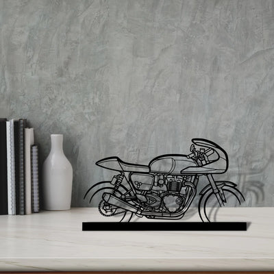 thruxton-tfc Silhouette Metal Art Stand - Tinvibe