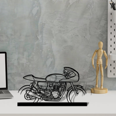 thruxton-tfc Silhouette Metal Art Stand - Tinvibe