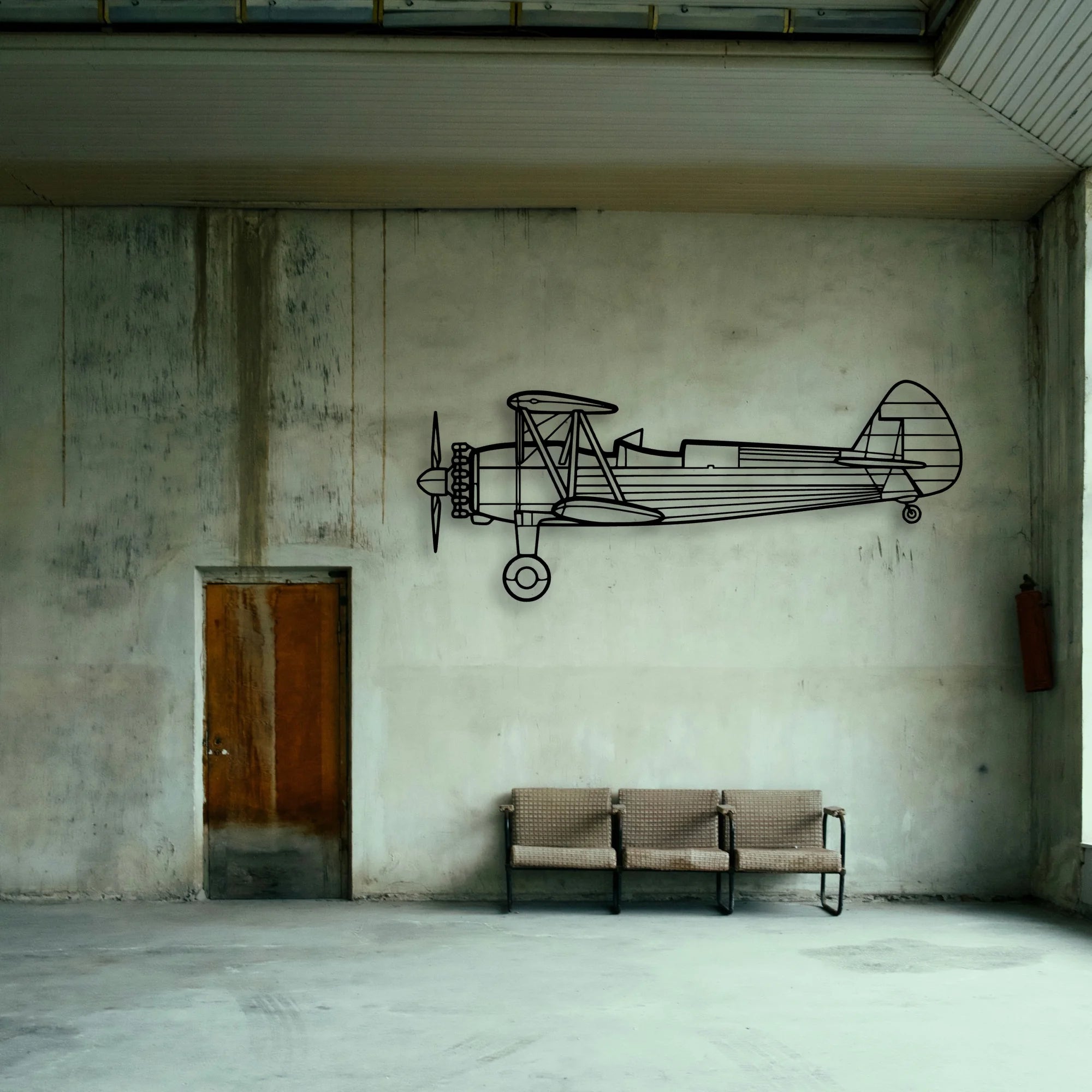 Tornado 11 Classic Aircraft Silhouette Metal Wall Art - Tinvibe