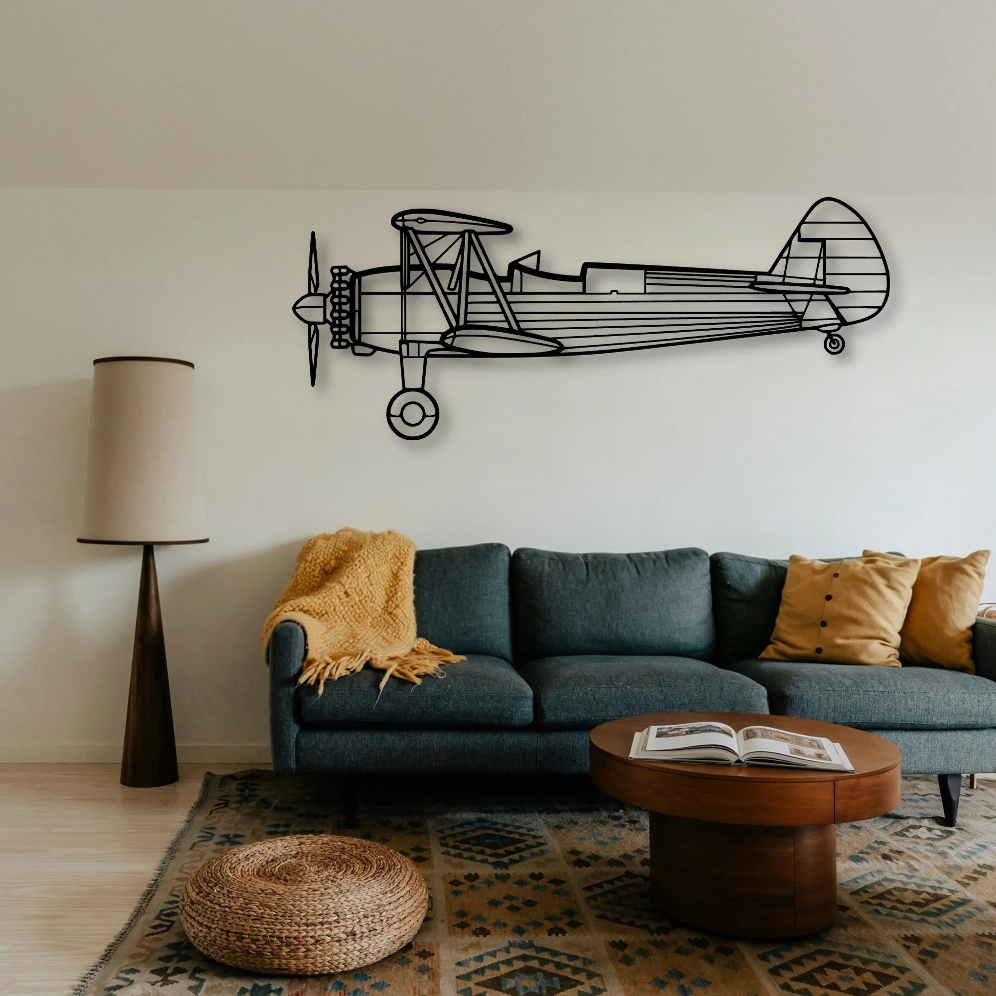 Tornado 11 Classic Aircraft Silhouette Metal Wall Art - Tinvibe