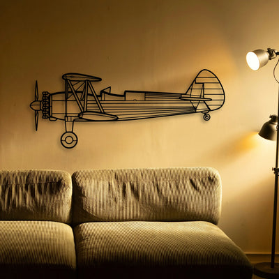 Tornado 11 Classic Aircraft Silhouette Metal Wall Art - Tinvibe