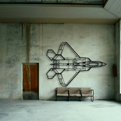 Tornado 2 Classic Aircraft Silhouette Metal Wall Art - Tinvibe