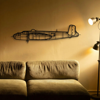 Tornado 4 Classic Aircraft Silhouette Metal Wall Art - Tinvibe
