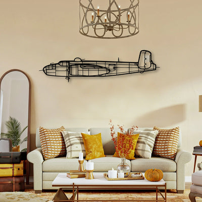 Tornado 4 Classic Aircraft Silhouette Metal Wall Art - Tinvibe