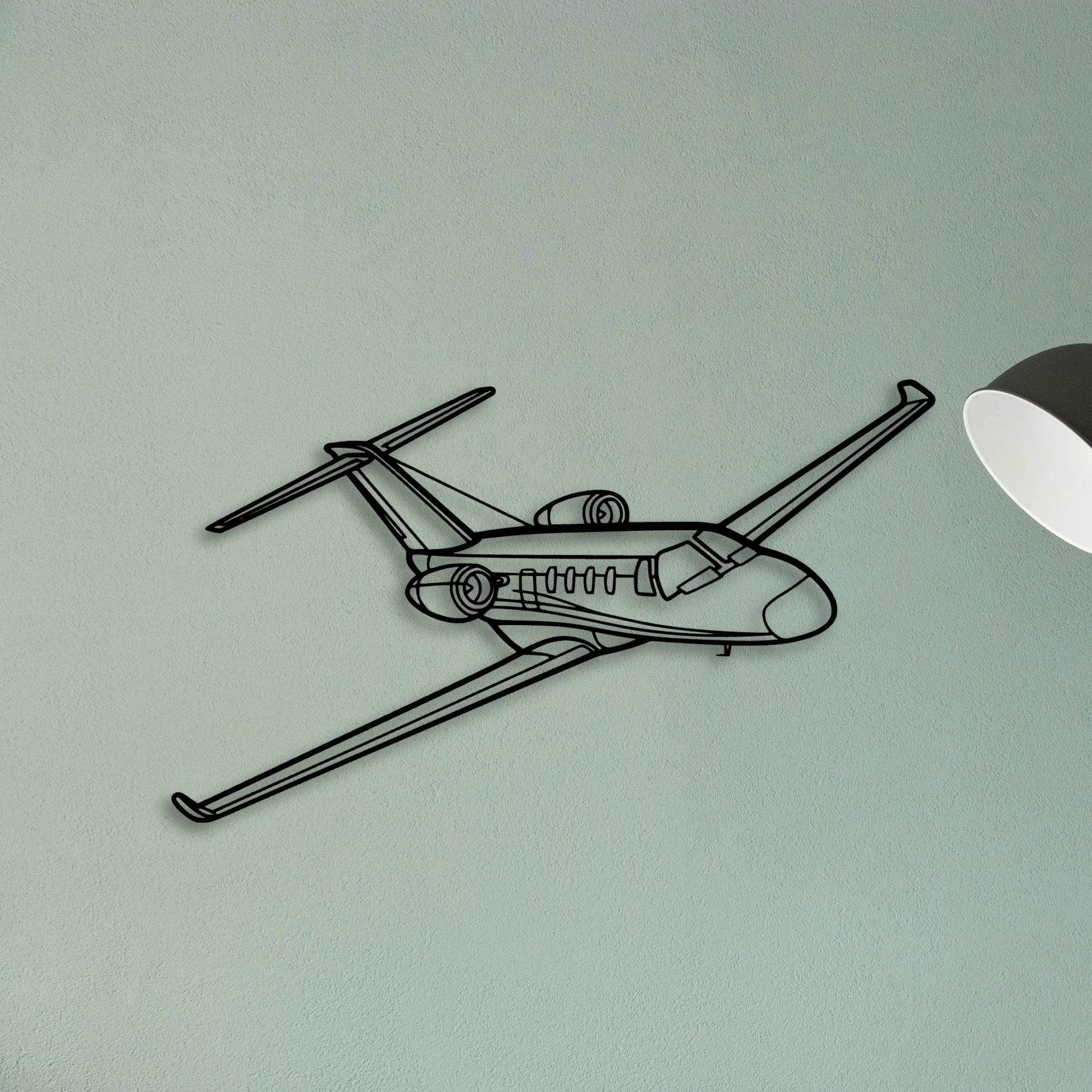 Tornado 5 Classic Aircraft Silhouette Metal Wall Art - Tinvibe