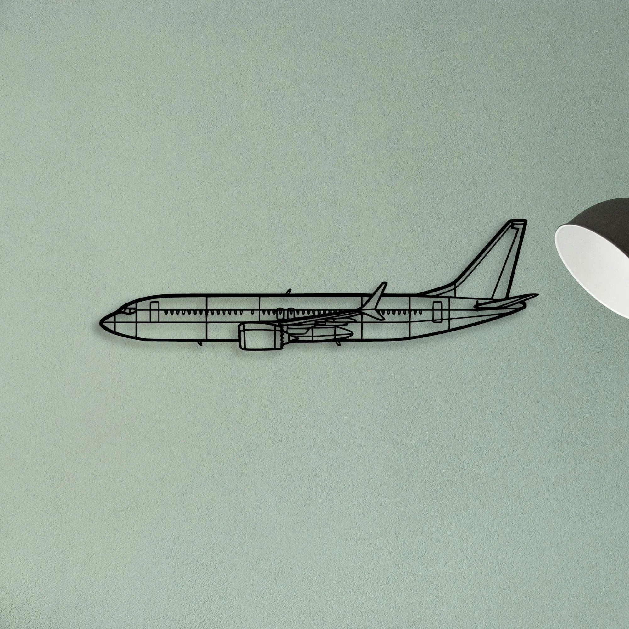 Tornado 6 Classic Aircraft Silhouette Metal Wall Art - Tinvibe