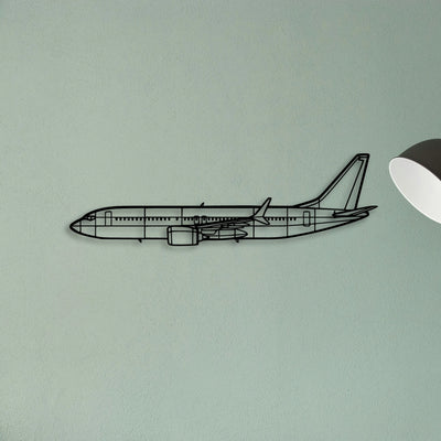 Tornado 6 Classic Aircraft Silhouette Metal Wall Art - Tinvibe