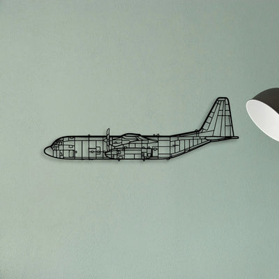 Tornado 7 Classic Aircraft Silhouette Metal Wall Art - Tinvibe
