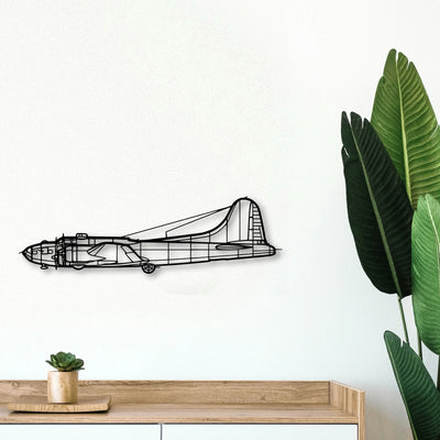 Tornado 9 Classic Aircraft Silhouette Metal Wall Art - Tinvibe