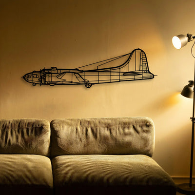 Tornado 9 Classic Aircraft Silhouette Metal Wall Art - Tinvibe