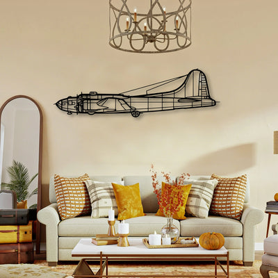 Tornado 9 Classic Aircraft Silhouette Metal Wall Art - Tinvibe