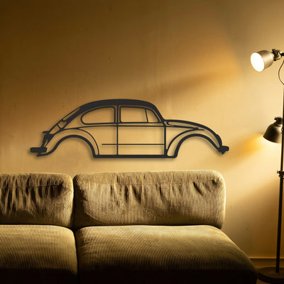 Tosbiq Classic Silhouette Metal Wall Art - Tinvibe