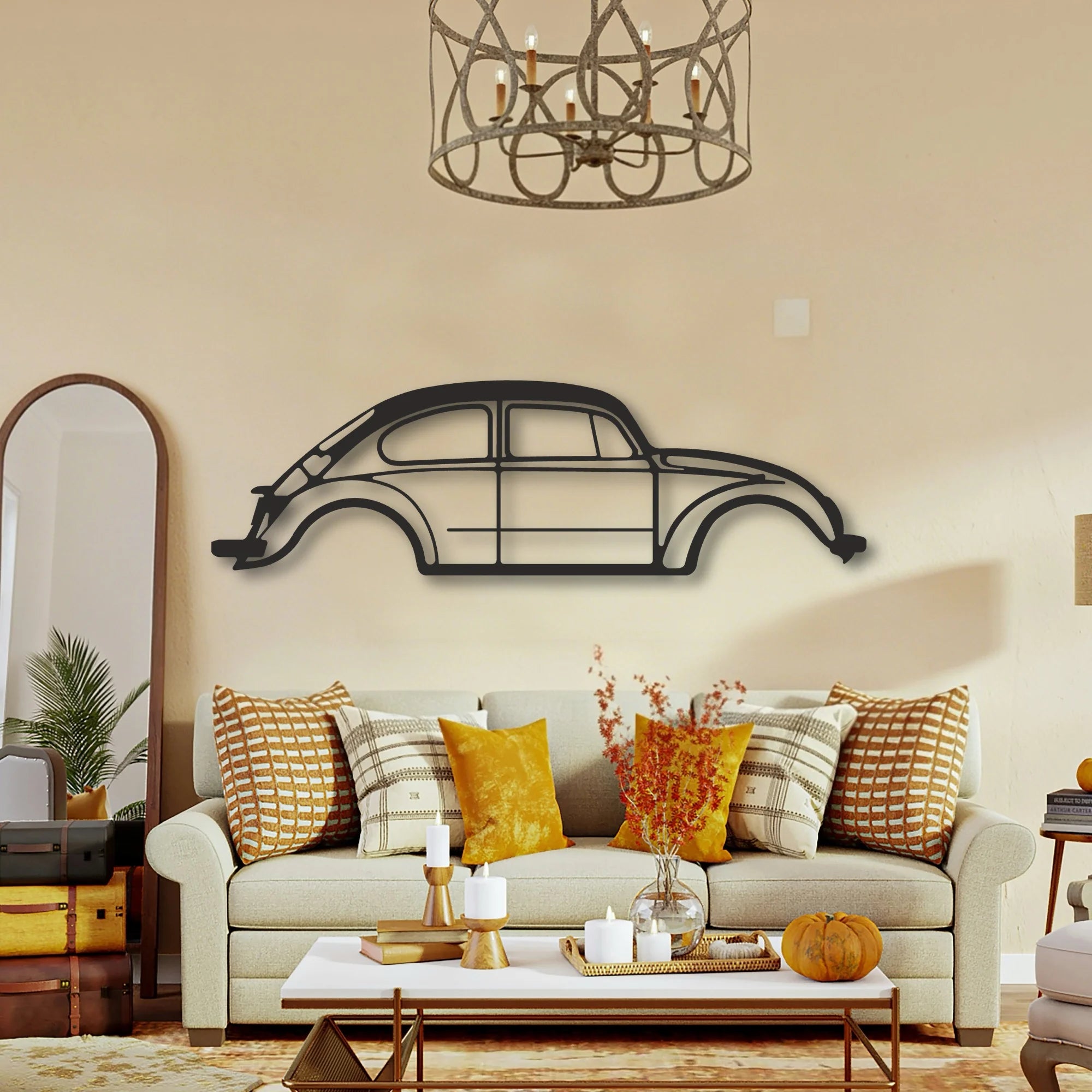 Tosbiq Classic Silhouette Metal Wall Art - Tinvibe