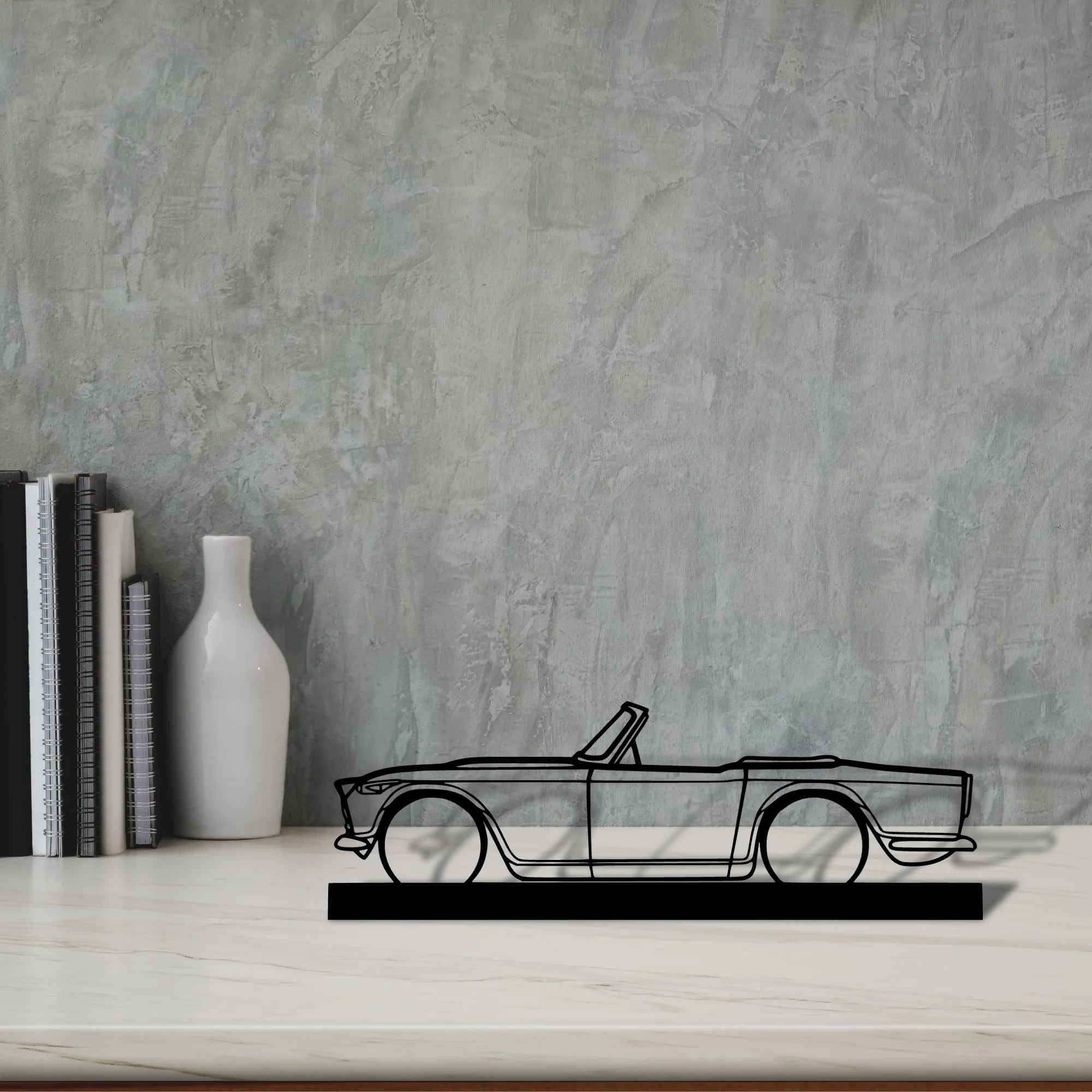 tr4a-irs Silhouette Metal Art Stand - Tinvibe