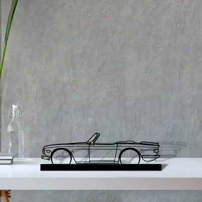 tr6-1974 Silhouette Metal Art Stand - Tinvibe