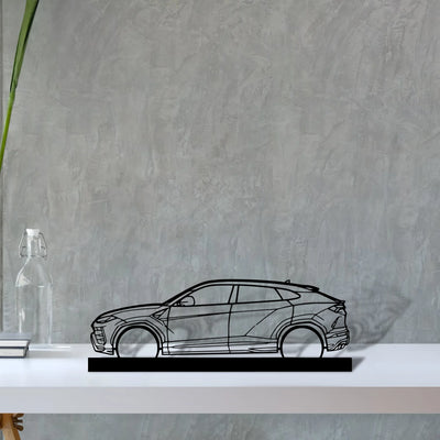 urus Silhouette Metal Art Stand - Tinvibe