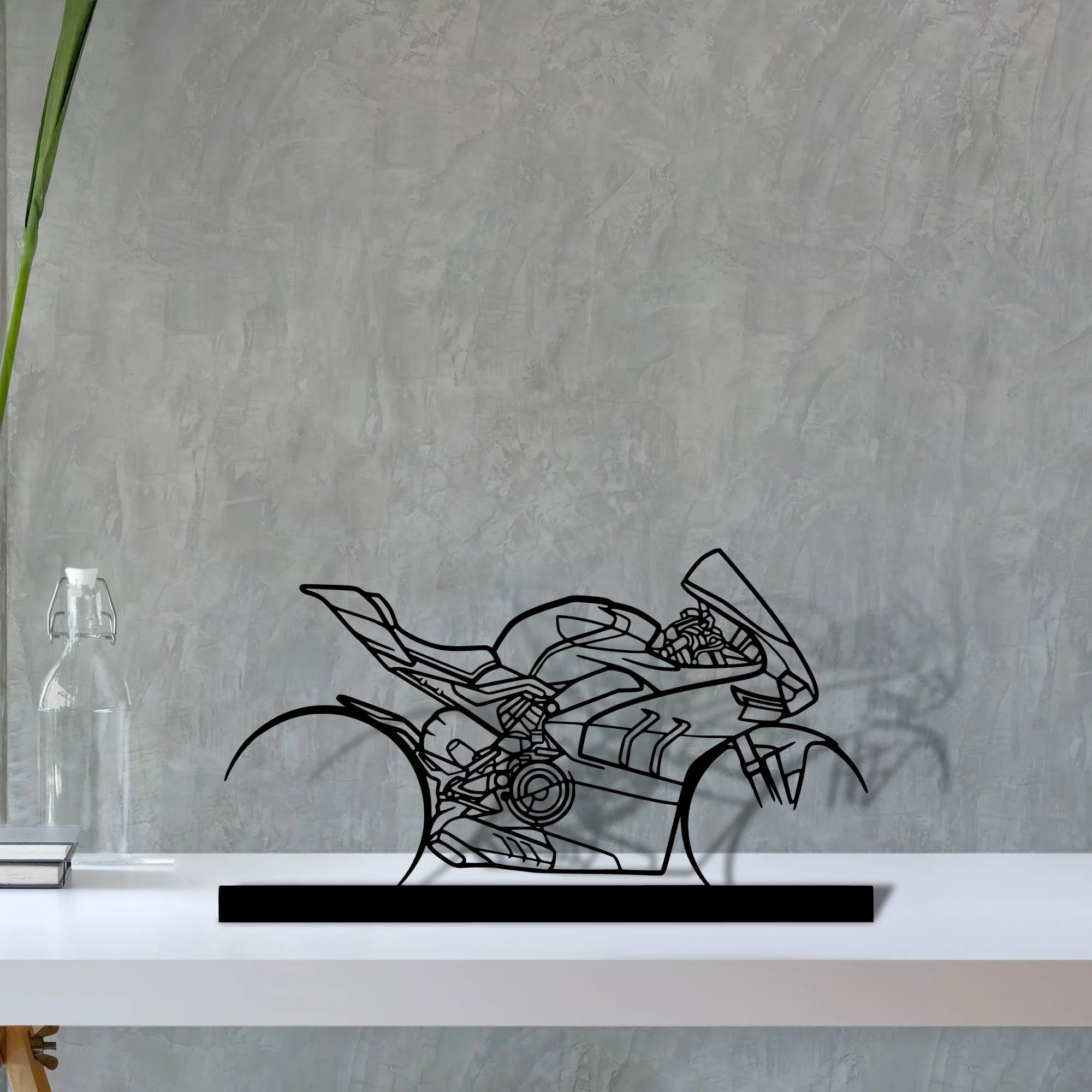 v4sp-2022 Silhouette Metal Art Stand - Tinvibe