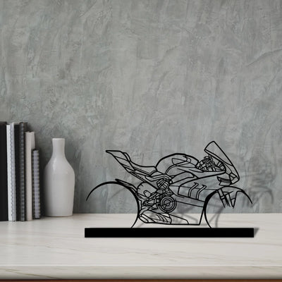 v4sp-2022 Silhouette Metal Art Stand - Tinvibe
