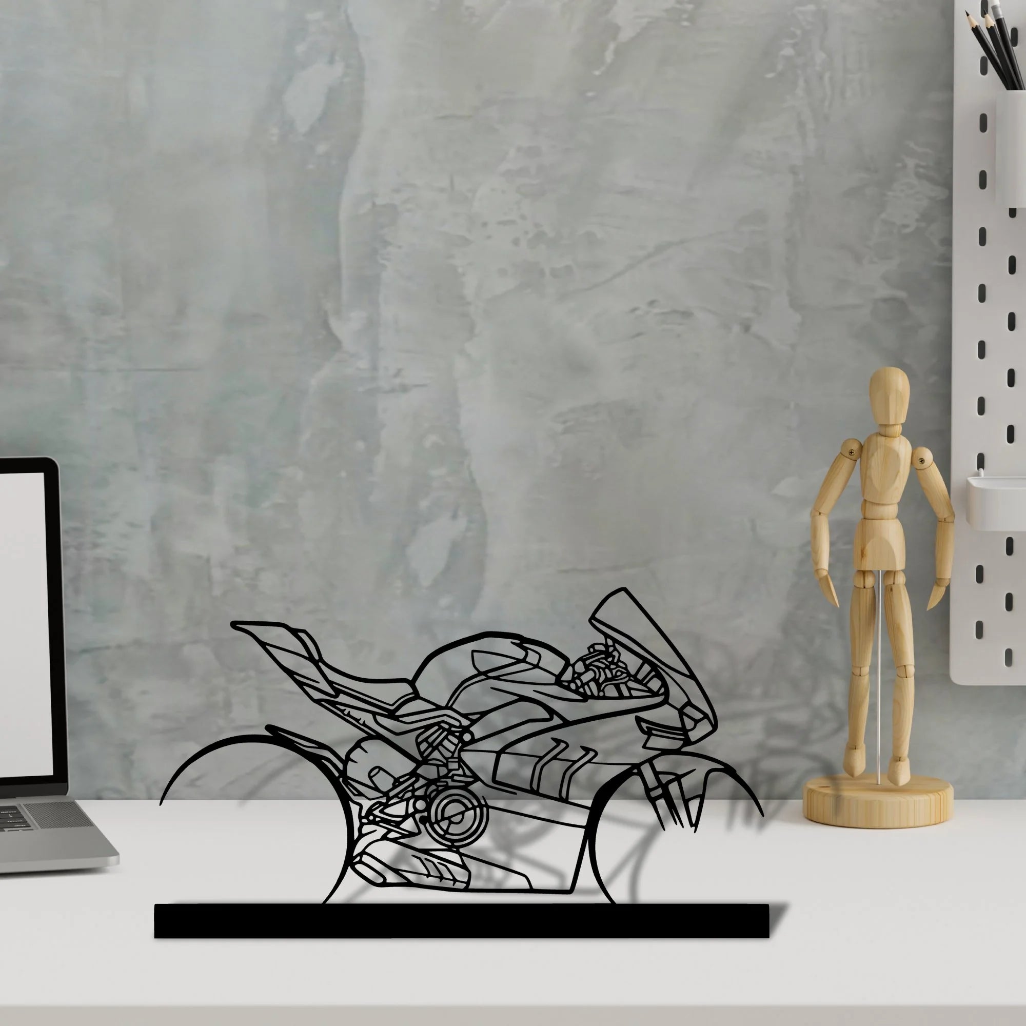 v4sp-2022 Silhouette Metal Art Stand - Tinvibe