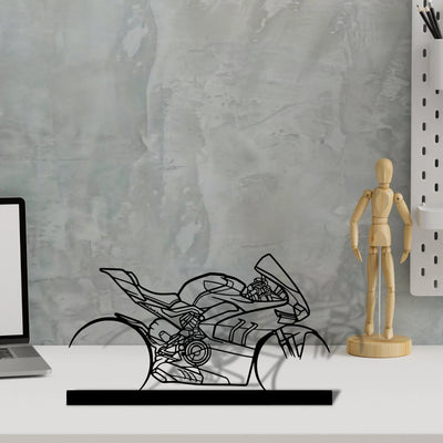 v4sp-2022 Silhouette Metal Art Stand - Tinvibe