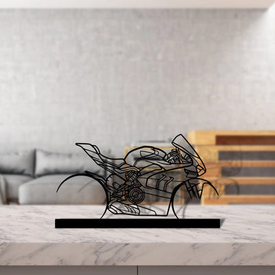 v4sp-2022 Silhouette Metal Art Stand - Tinvibe
