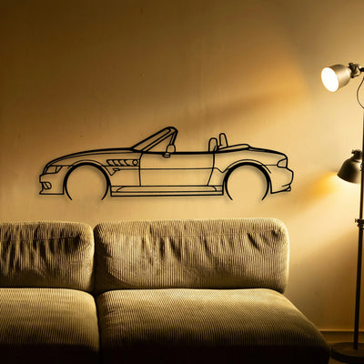Z3 2 Classic Silhouette Metal Wall Art - Tinvibe