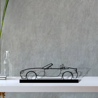 z4m-roadster-e85-2 Silhouette Metal Art Stand - Tinvibe